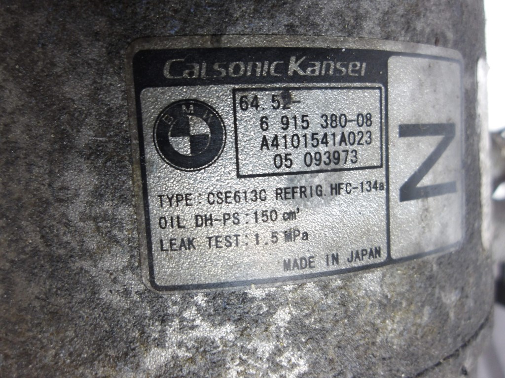 [GYÁRI BONTOTT] BMW - KLÍMAKOMPRESSZOR - 1-ES; 3-AS; X1 - CIKKSZÁM: 9182793 - 7. kép